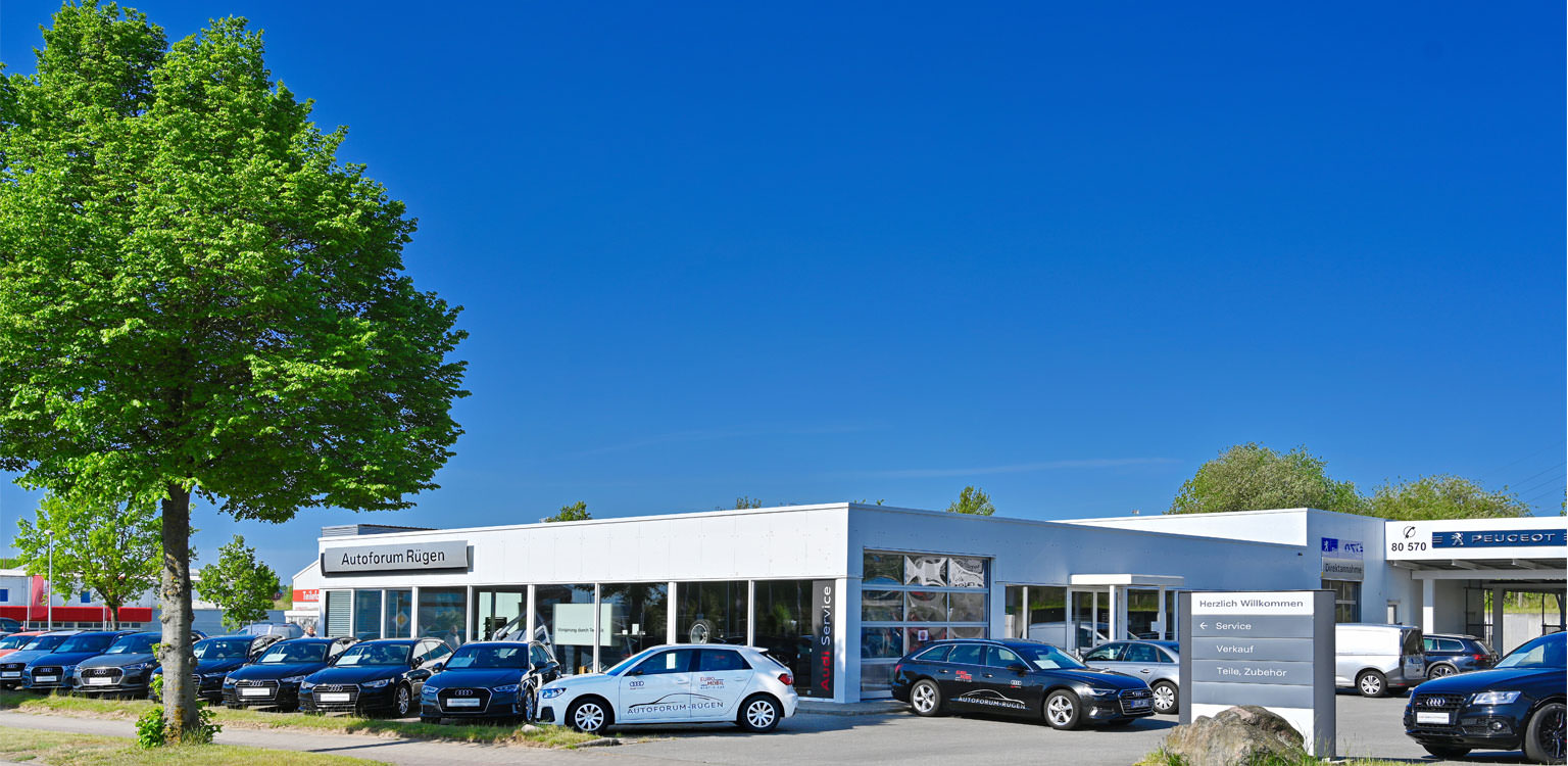 Standort der Autoforum Rügen GmbH in Bergen auf Rügen